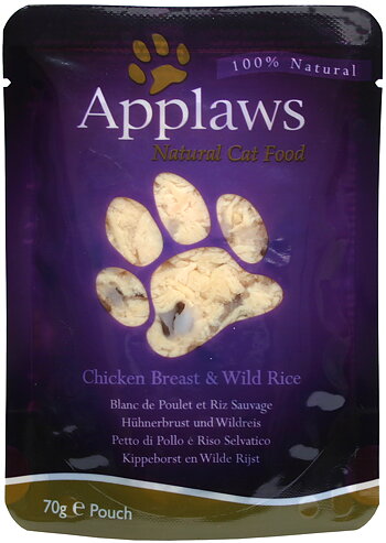 Applaws katt Påse Chicken&Wildrice