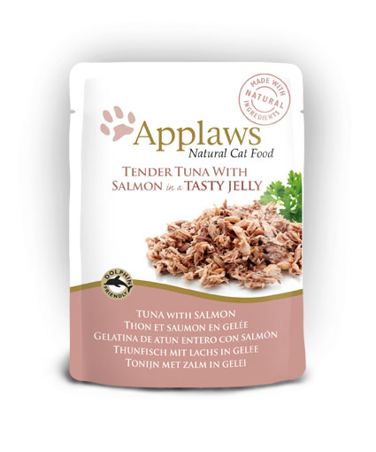 Applaws katt Påse Tuna+Salmon Gelé