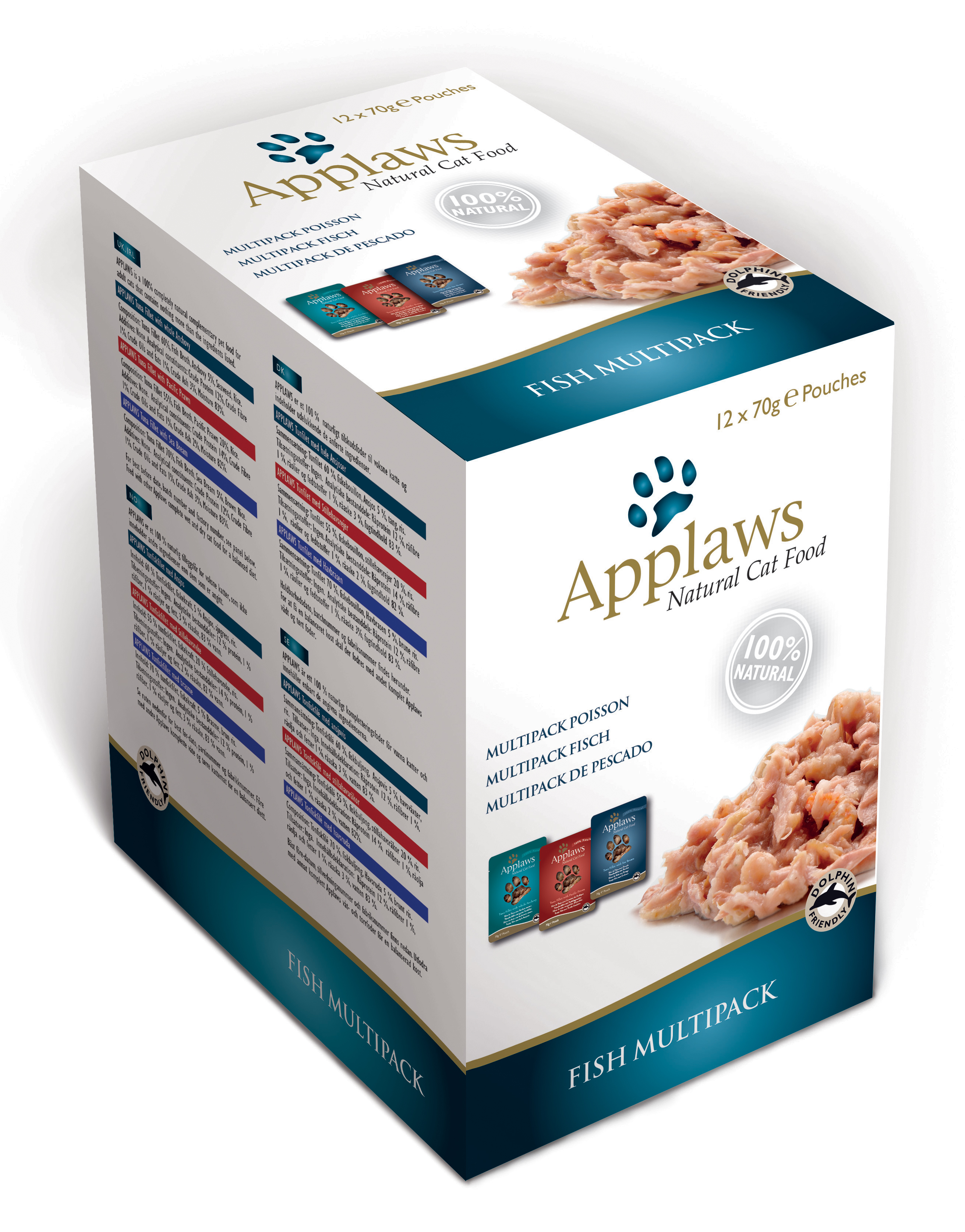 Applaws katt Påse Fish Multimix