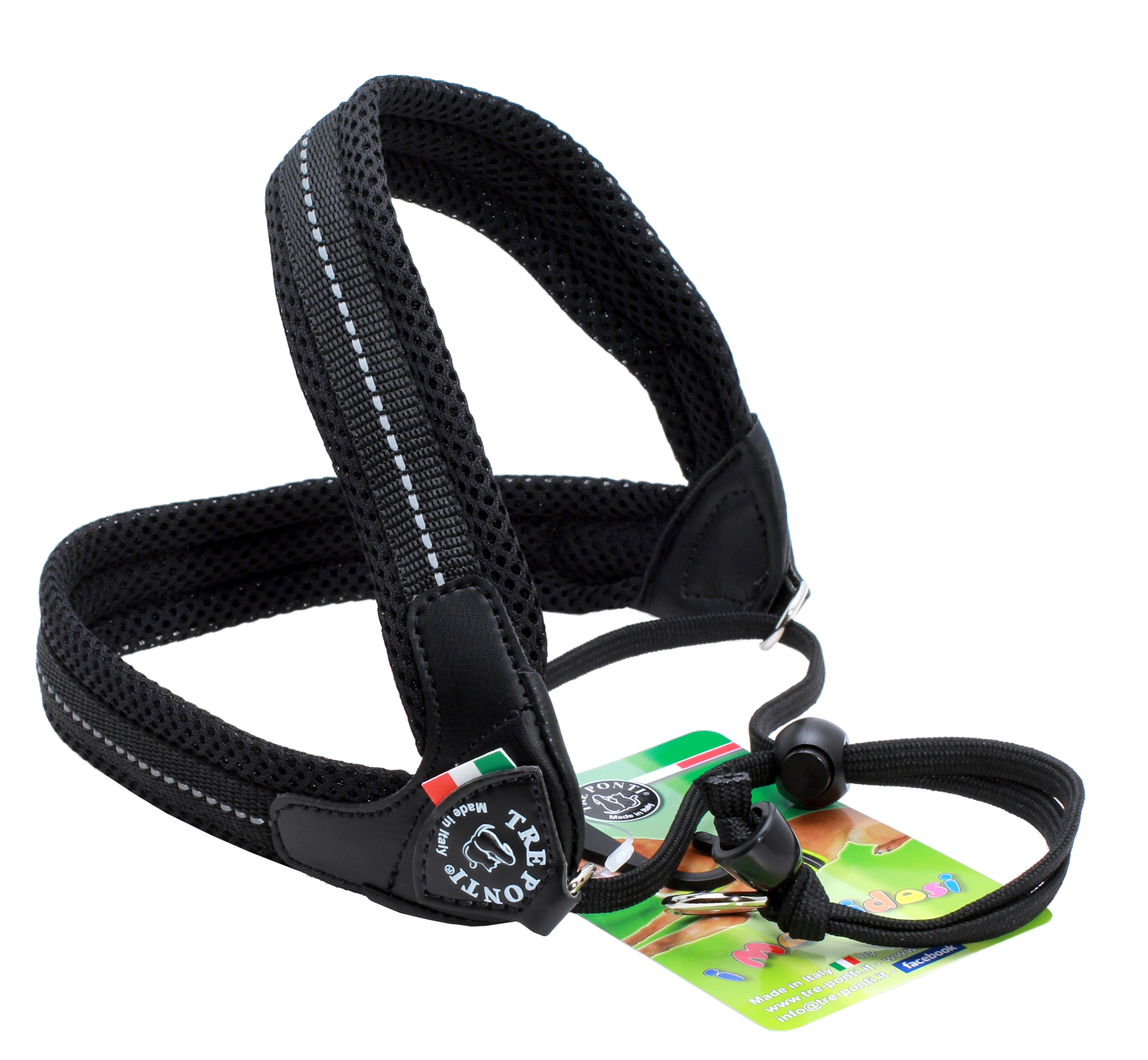Sele Tre Ponti Mesh Svart/band