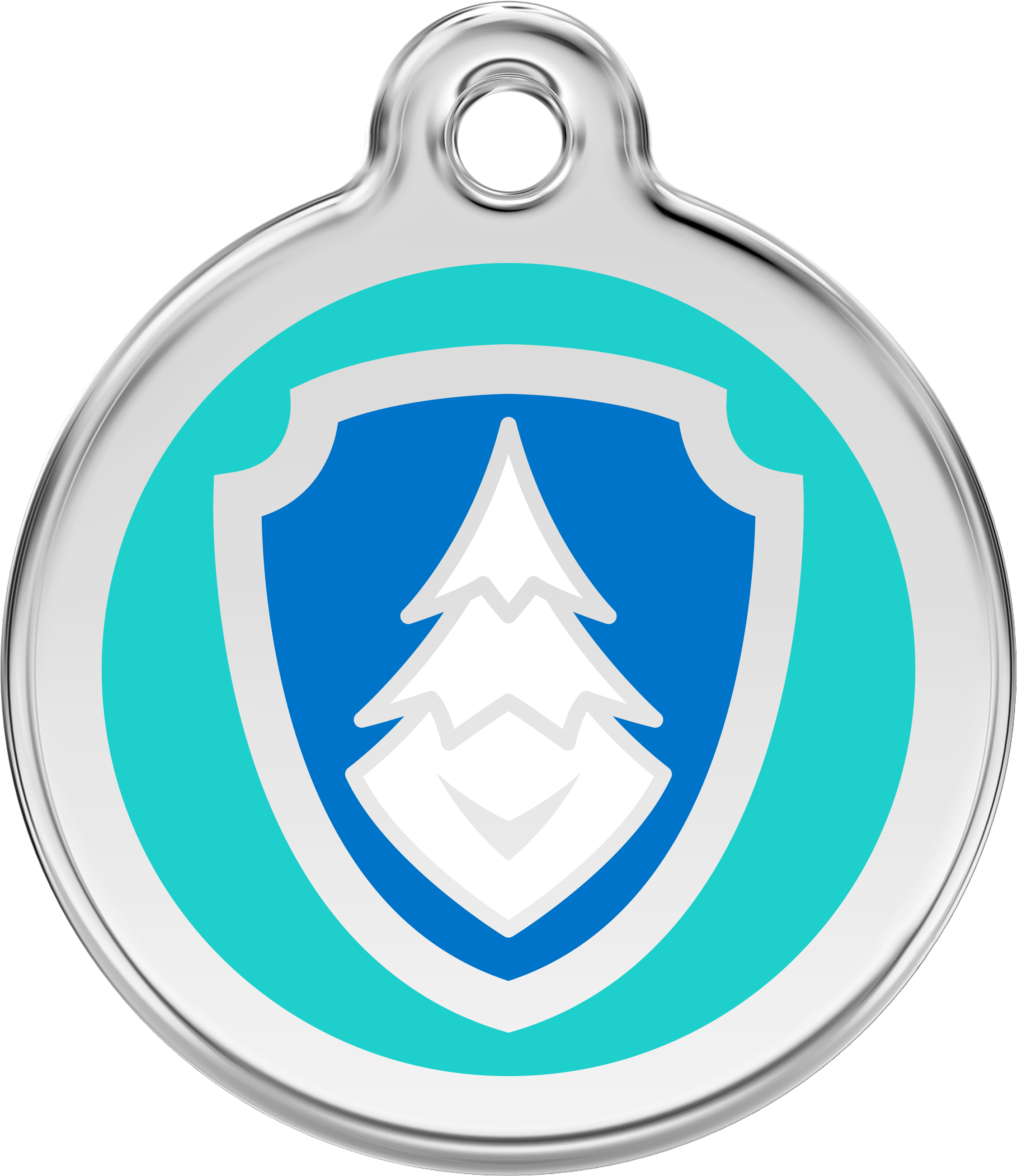 ID-bricka Paw Patrol Everest inkl. gravyr från Red Dingo