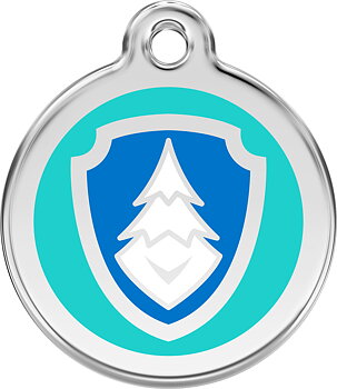 ID-bricka Paw Patrol Everest inkl. gravyr från Red Dingo