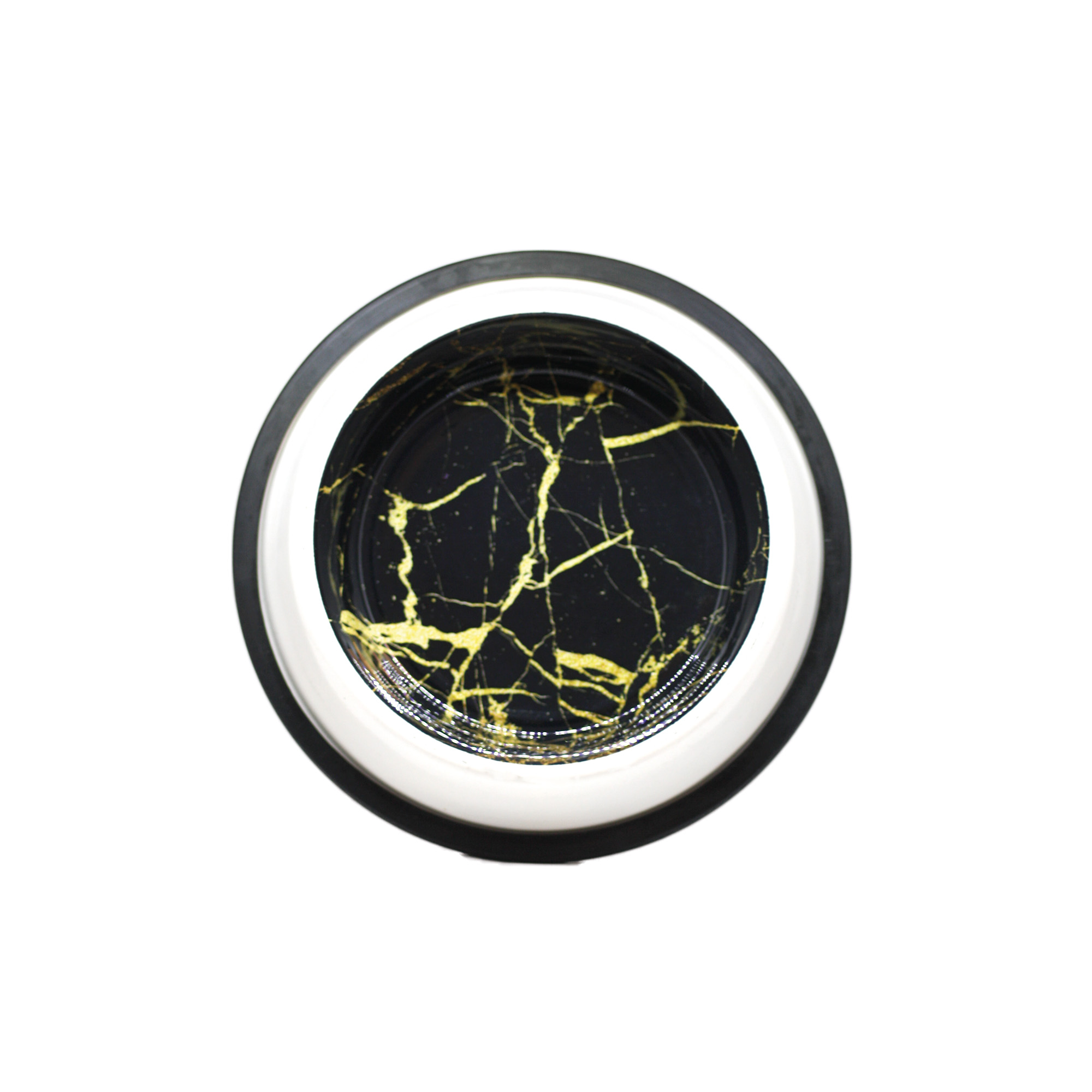 Rostfri skål Marble/Vit NonSlip Tyrol