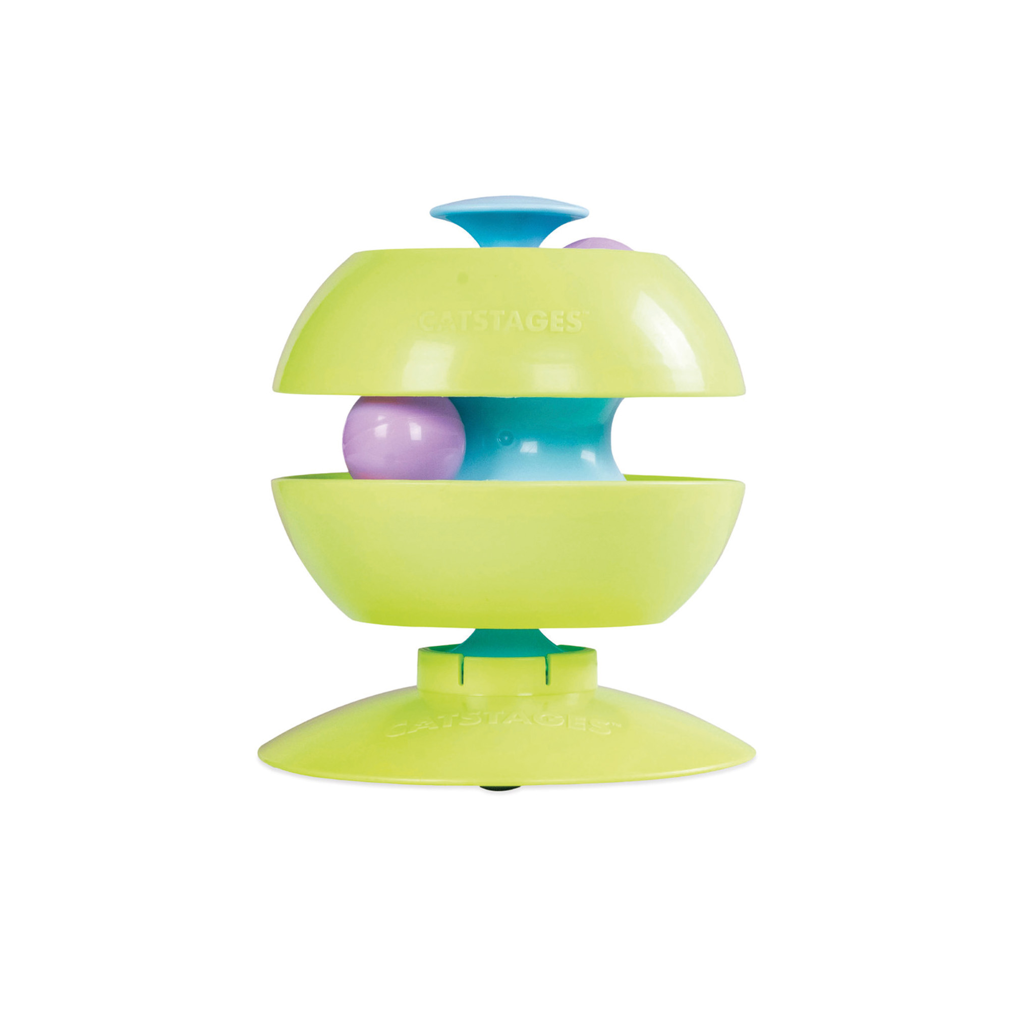 Kattleksak Petstages Twist-a-ball track