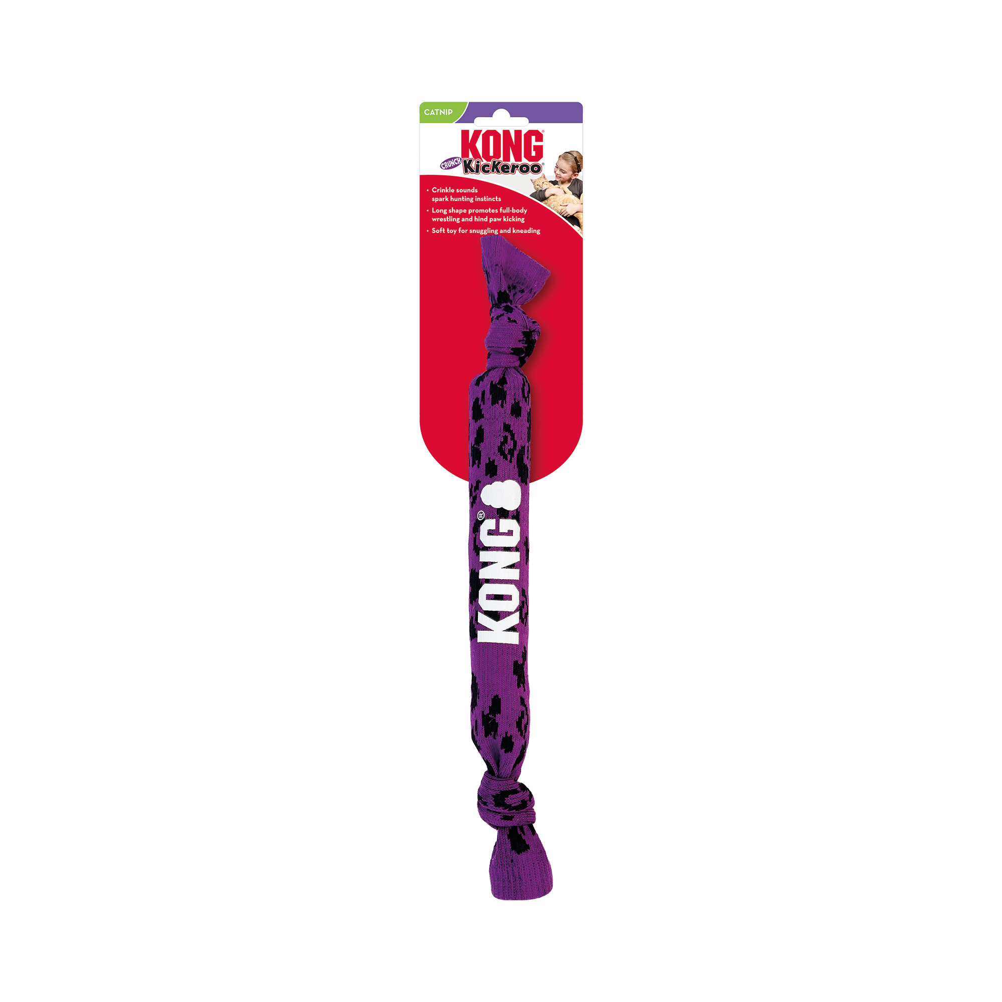 Kattleksak Kickeroo refillable Mix KONG