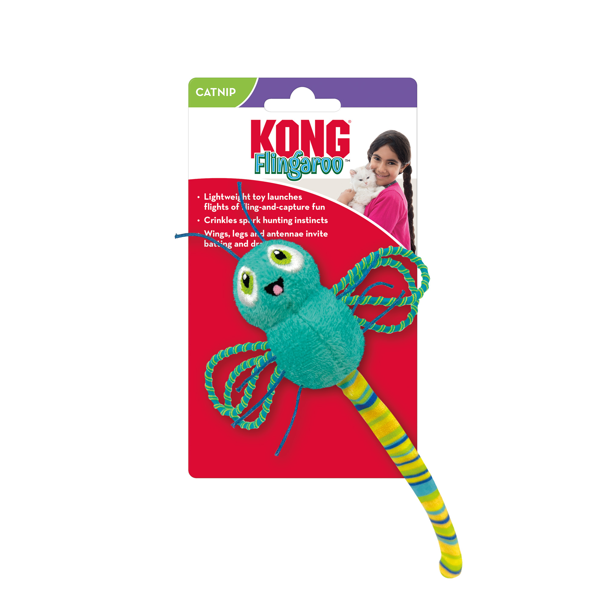 Kattleksak Flingaroo Dragonfly KONG