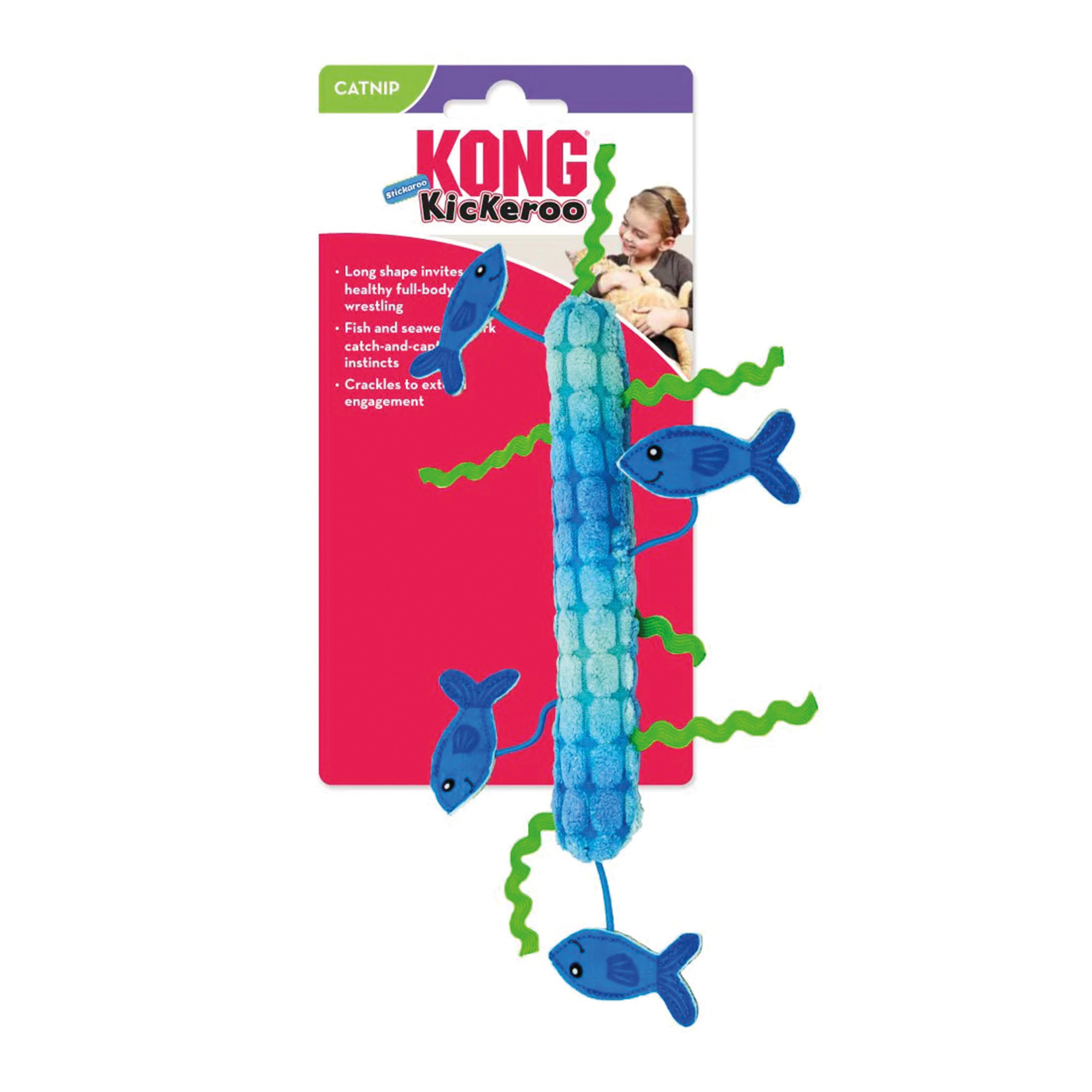 Kattleksak Kickeroo Stickaroo  KONG