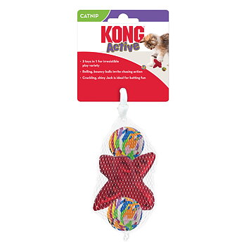 Kattleksak Cat Active Jacks 3-p  KONG