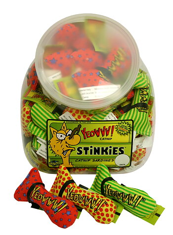 Kattleksak Stinkies Catnip Sardines Yeowww
