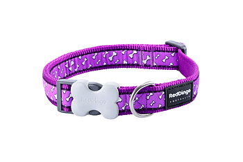Hundhalsband Flying Bones LILA