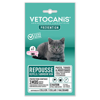 Anti-parasit Halsband Kattunge Vetocanis