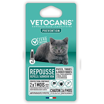 Anti-parasit Spot on Kattunge Vetocanis