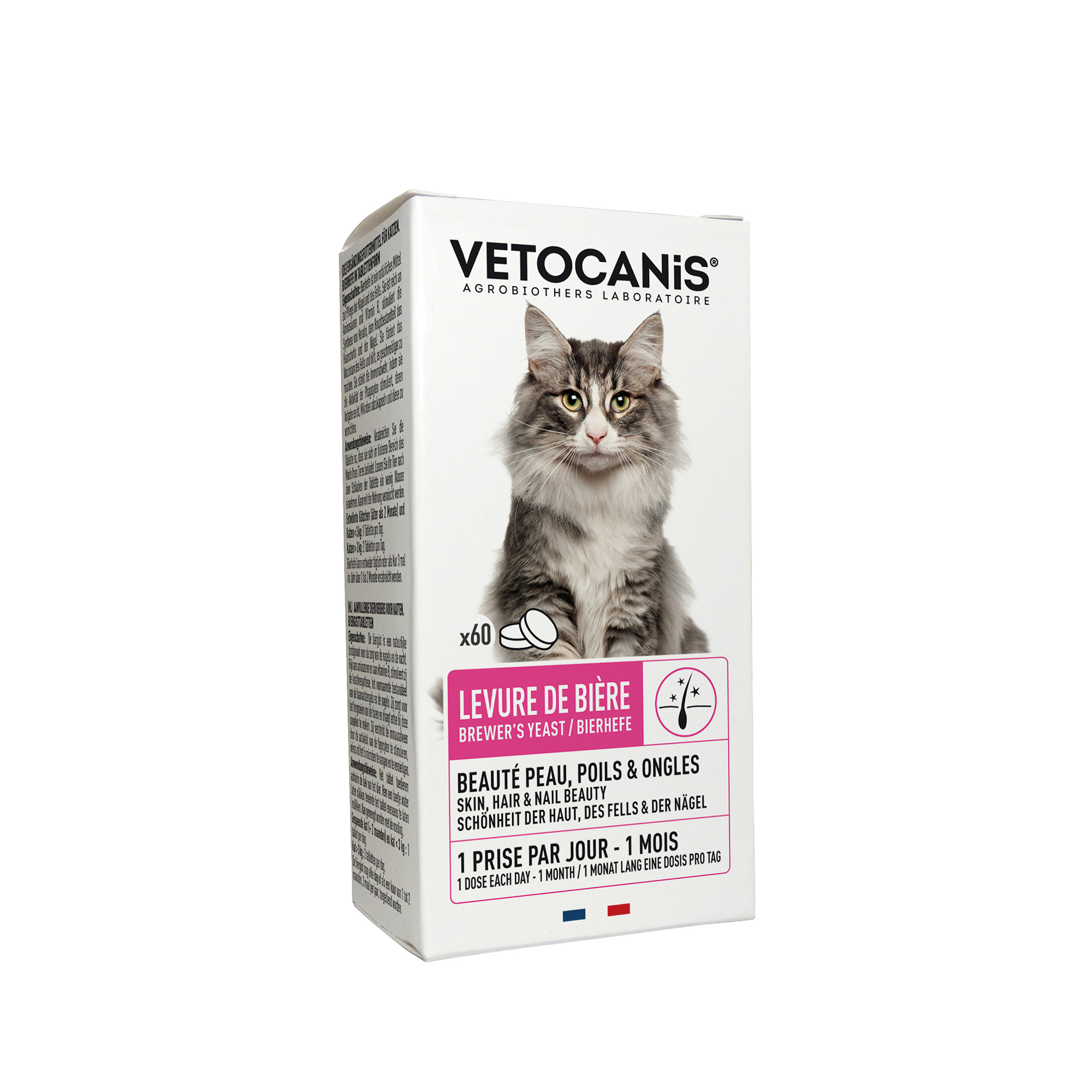 Tuggtabletter Jäst Vetocanis