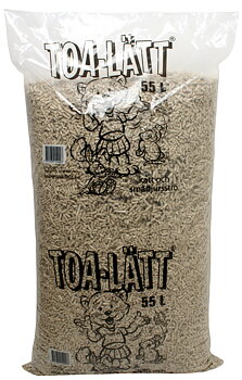 Toalätt kattströ papper