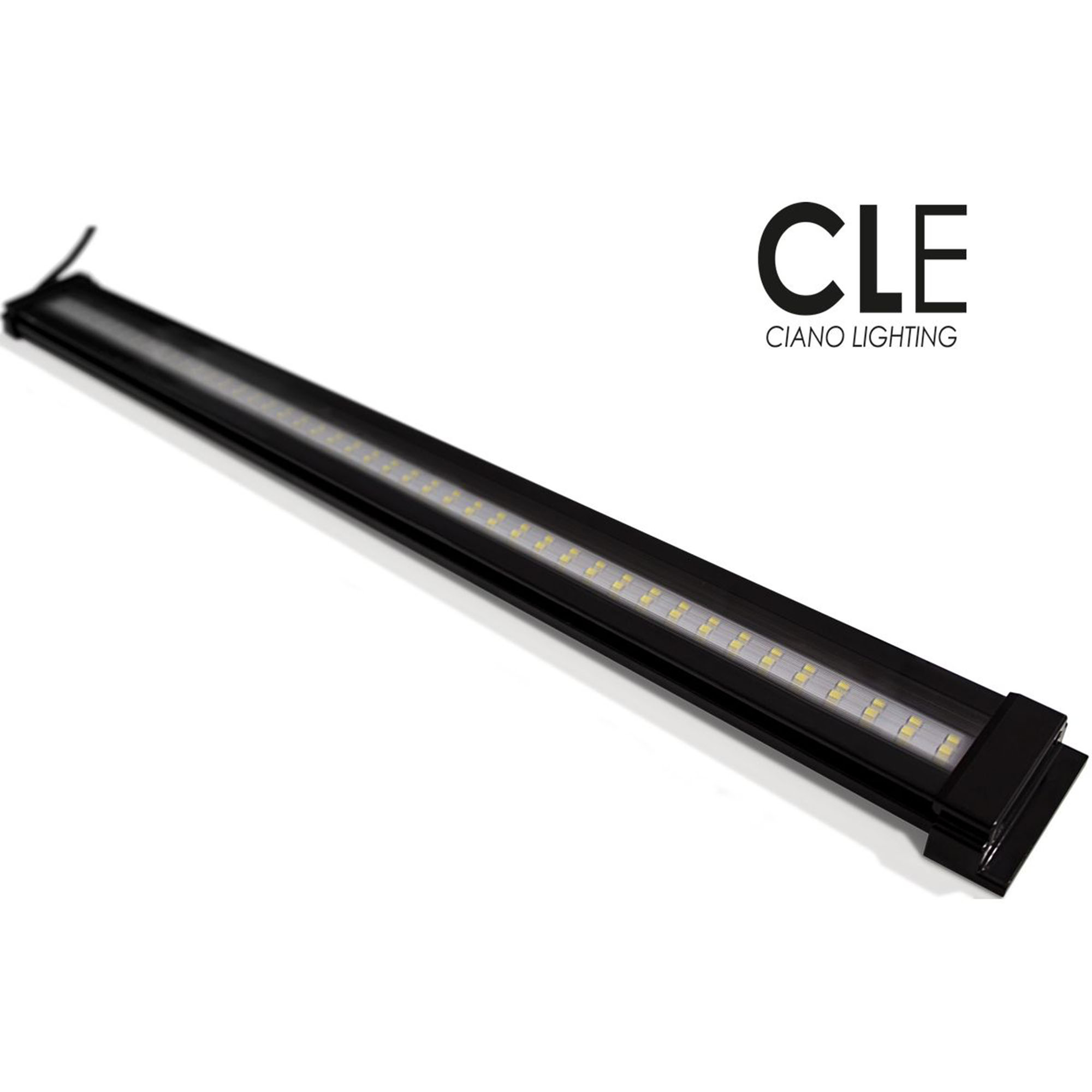 LED CLE80 + Trafo, Svart Ciano