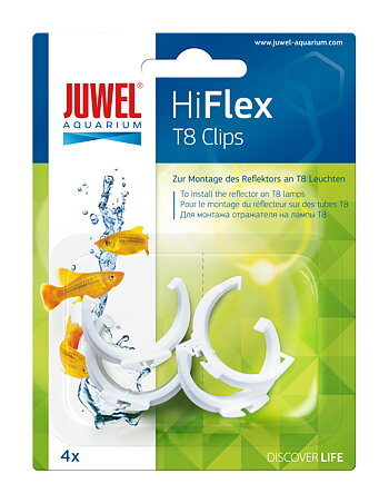 Juwel Clips för HiflexT8 reflektor 4-Pack