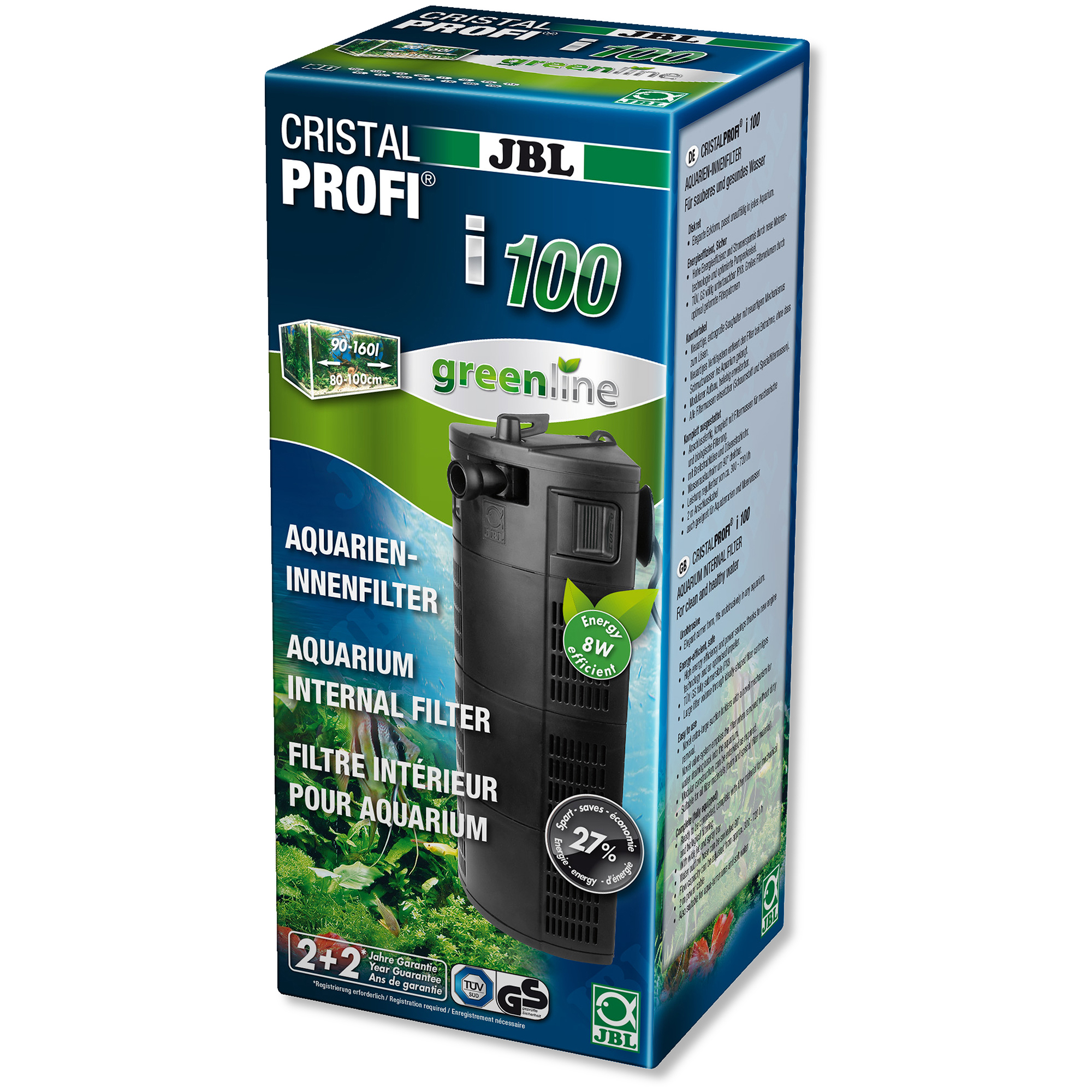Innerfilter CristalProfi i100 Greenline JBL