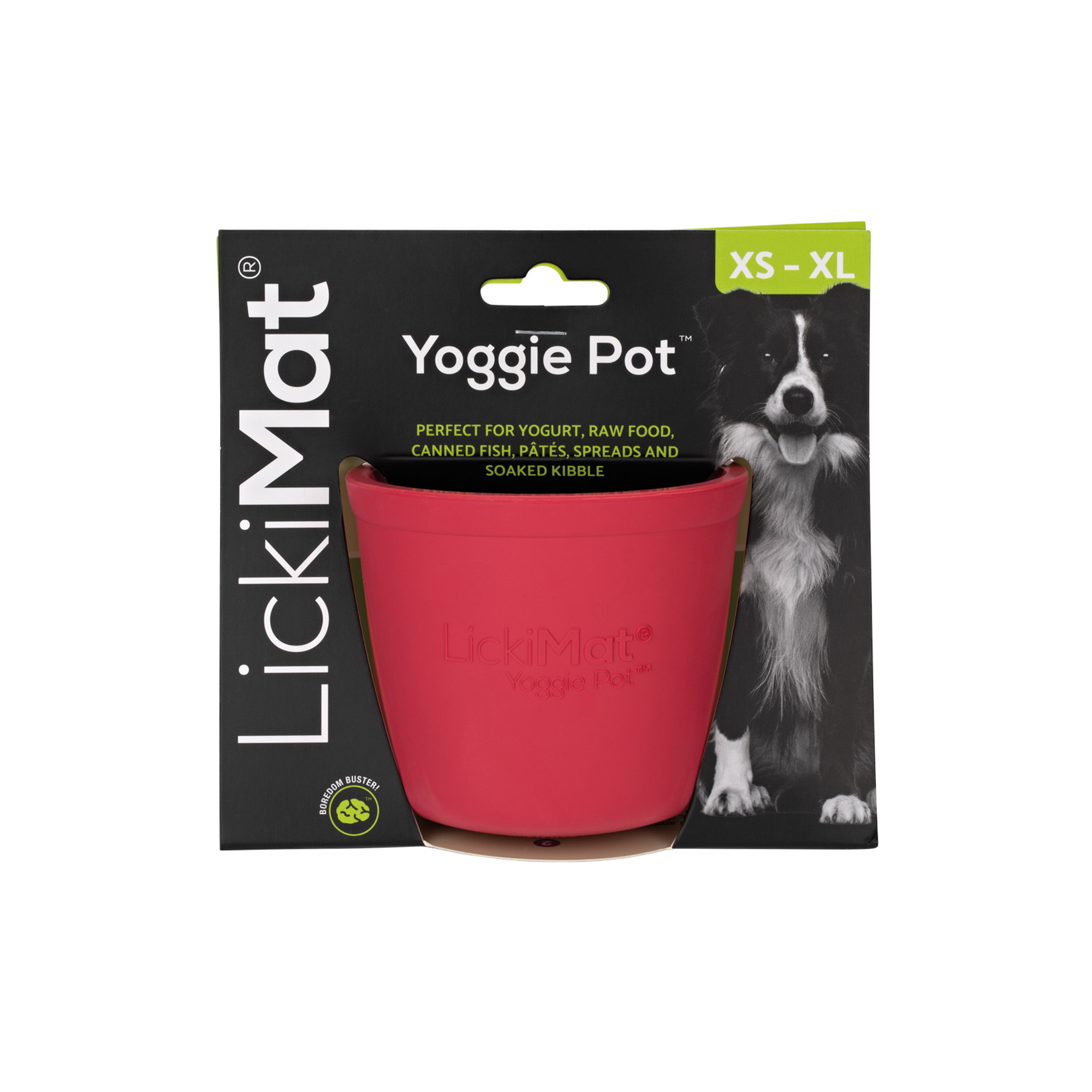 Lickimat Yoggie Pot rosa