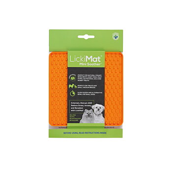 Lickimat Mini Soother orange