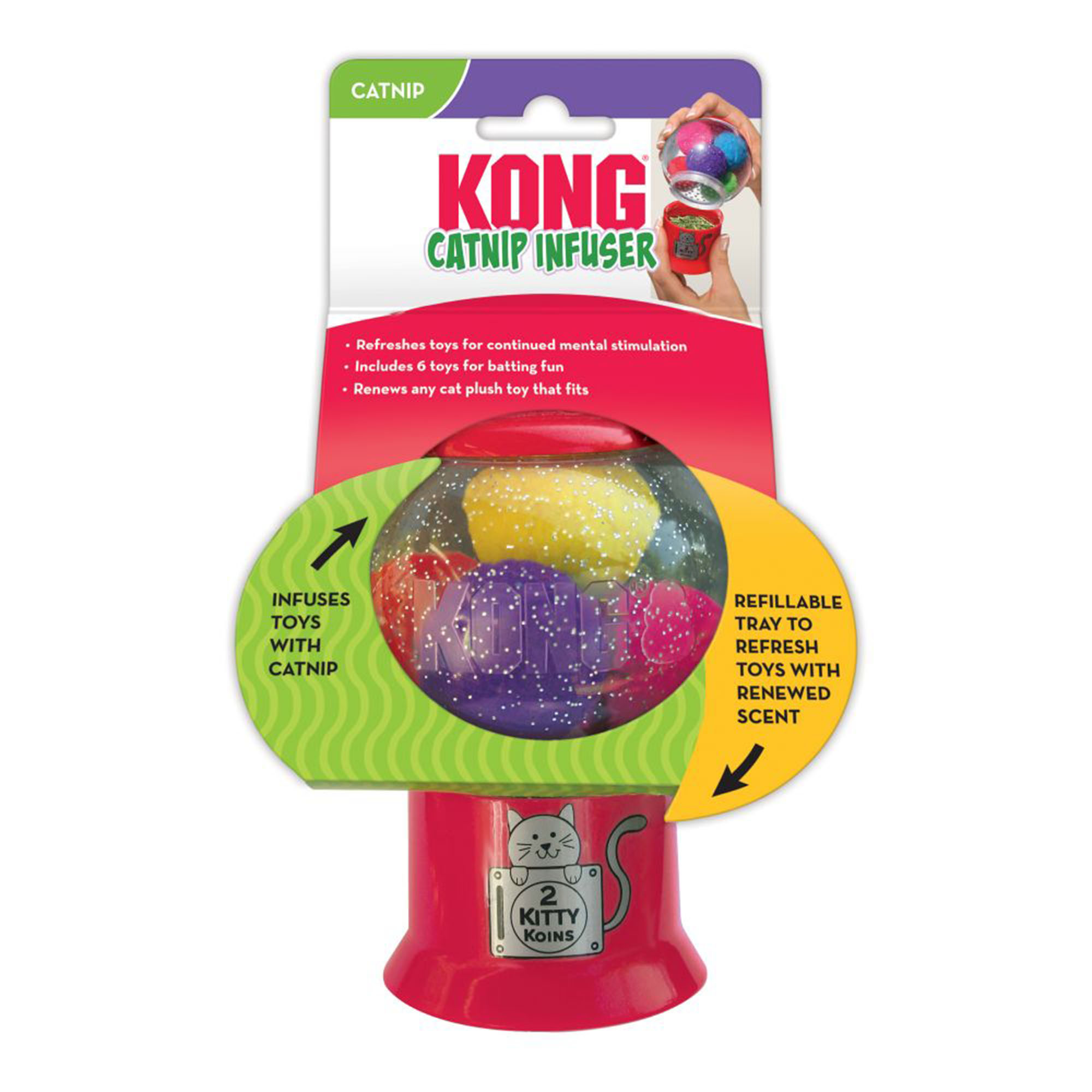 Kattleksak Catnip Infuser KONG