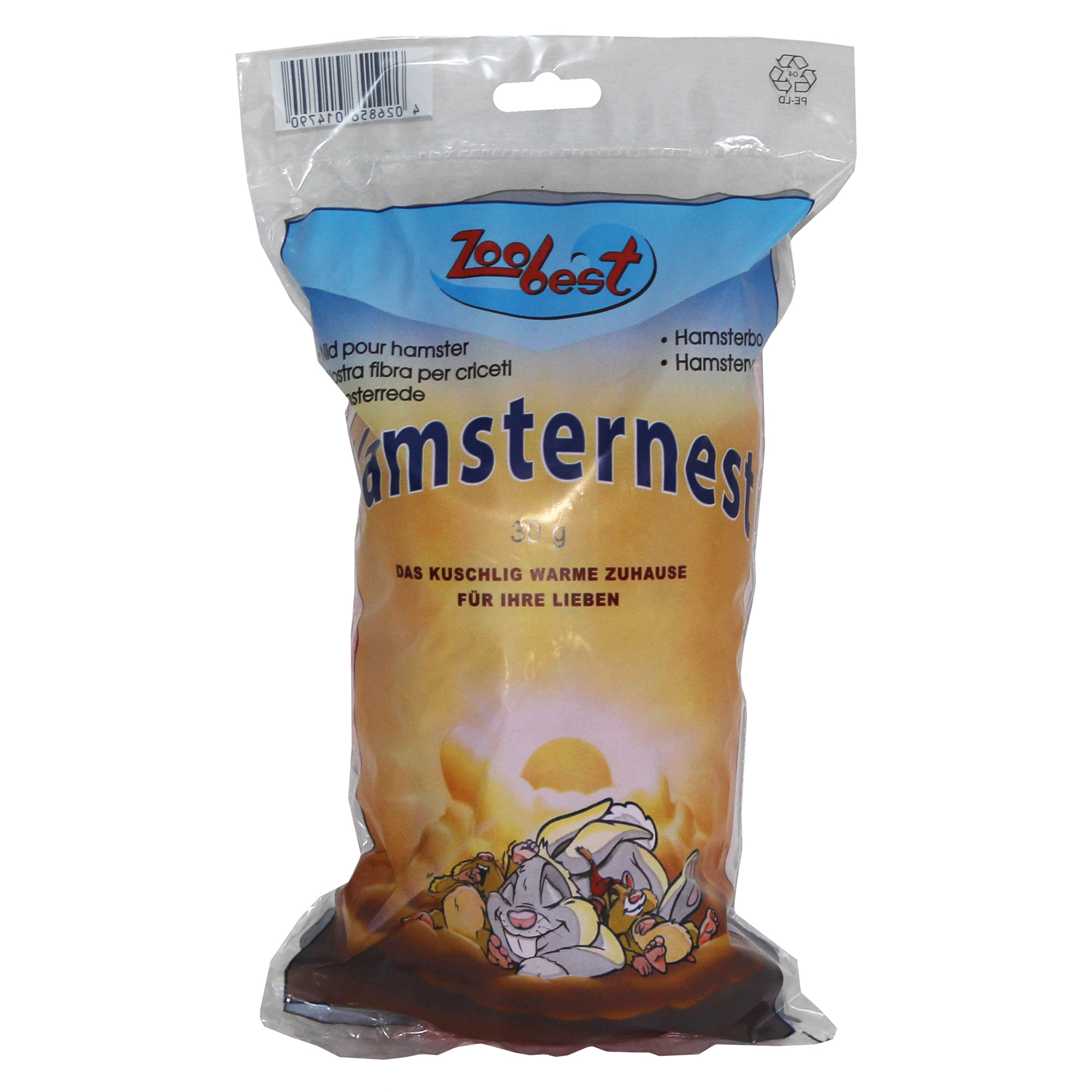 Hamsterbädd Färgad mix påse