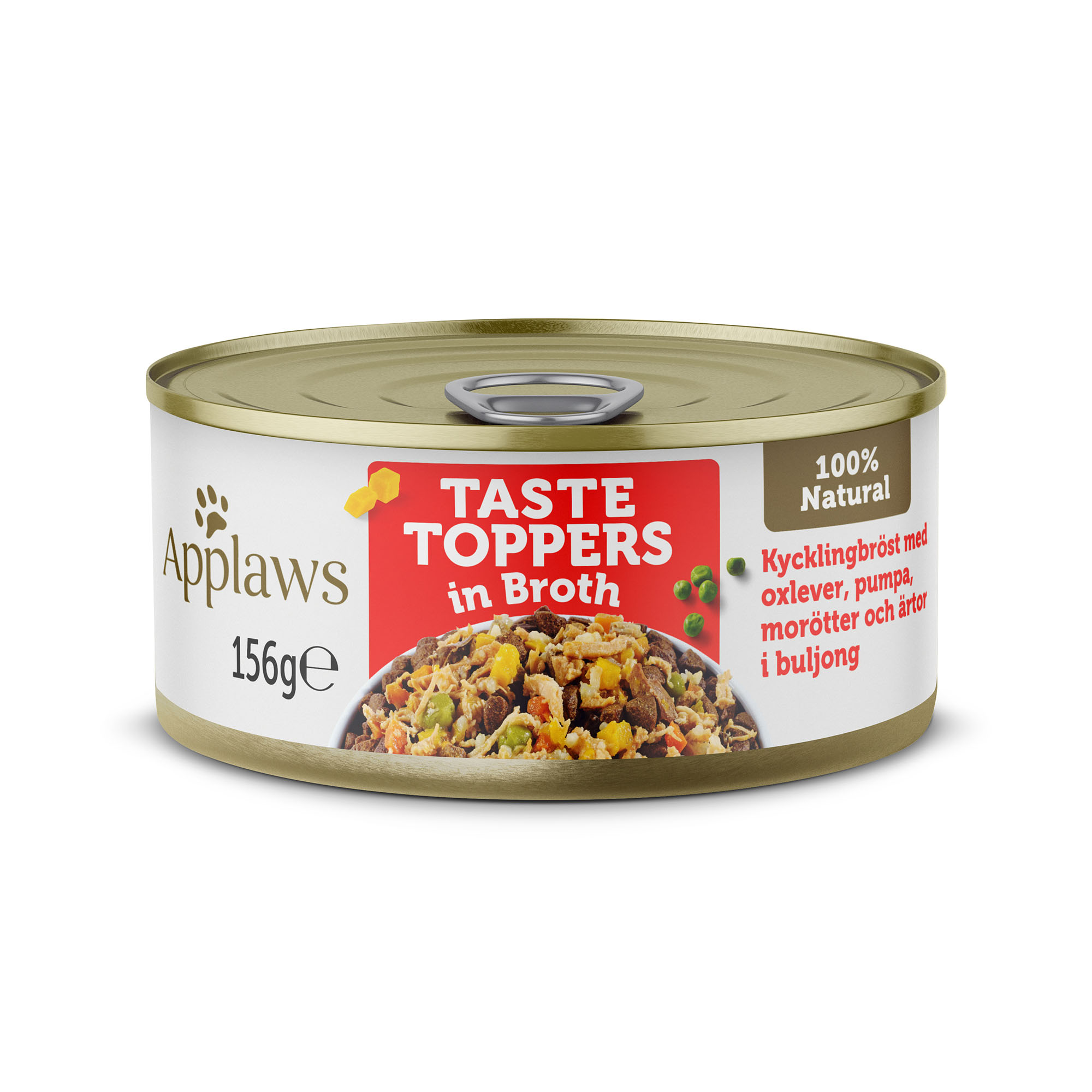 Applaws hund konserv Chicken&Beefliver in broth