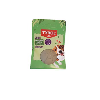 Hundleksak Fotboll Naturgummi Tyrol