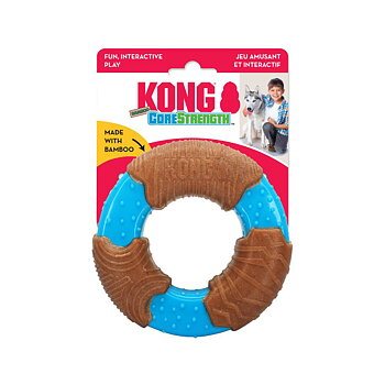 Hundleksak CoreStrength Bamboo Ring Small KONG