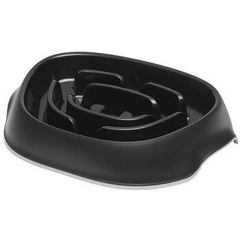 Plastskål/antihetsätning Slomo Svart MP