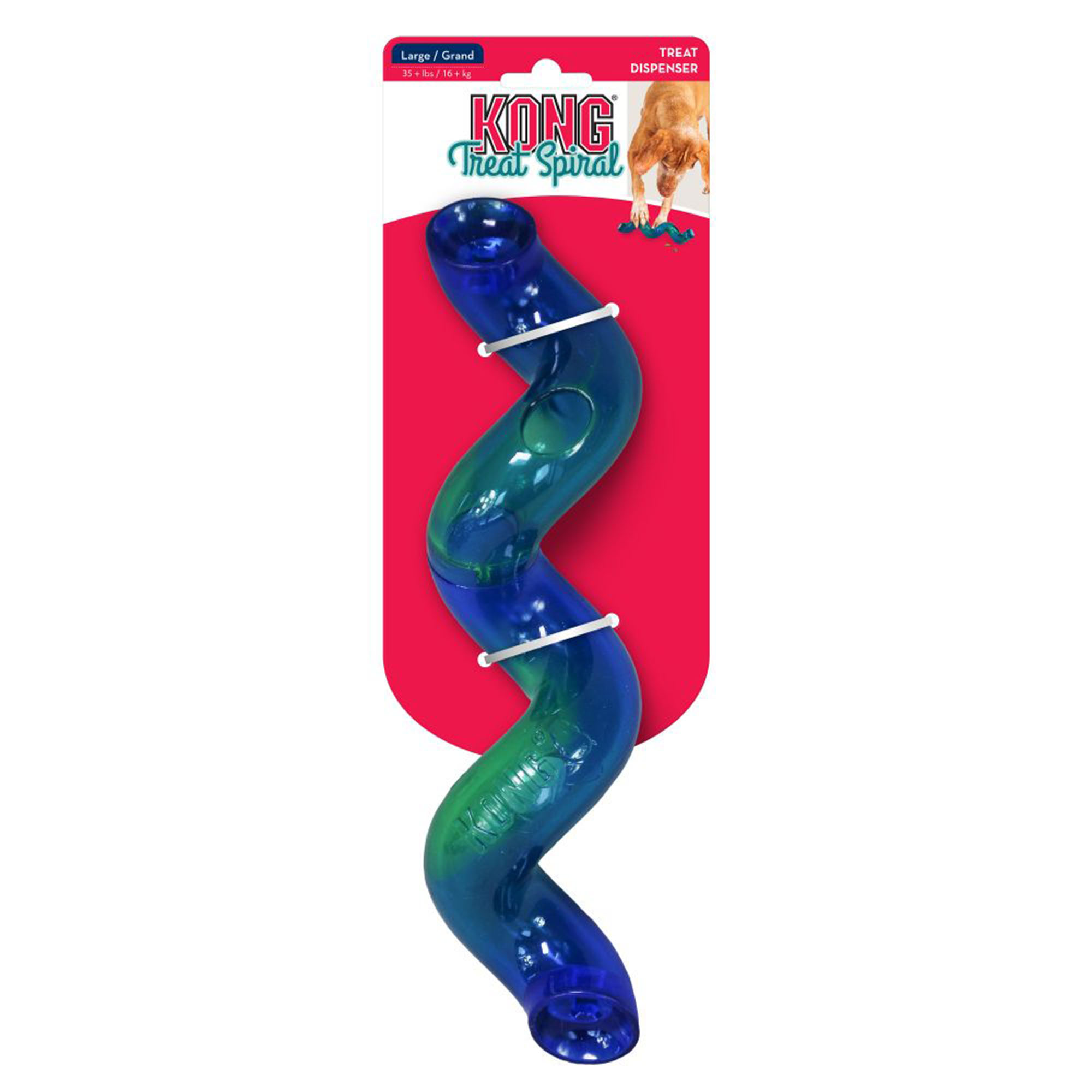 Hundleksak Treat Spiral Stick Large KONG
