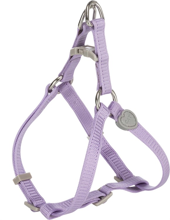 Kattsele med koppel premium nylon ställbar 26-37 cm  - 8