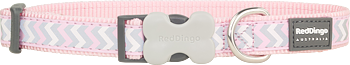 Hundhalsband Ziggy Reflex Ljus Rosa från Red Dingo