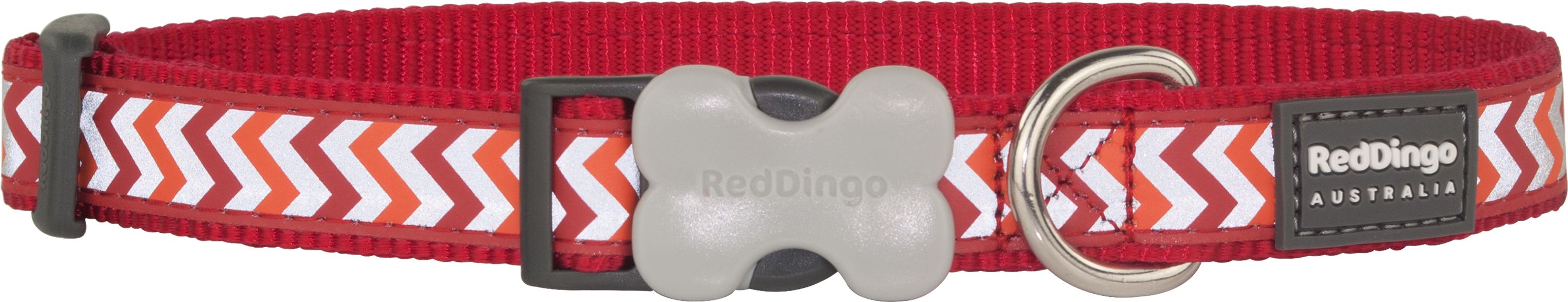 Hundhalsband Reflex Röd från Red Dingo