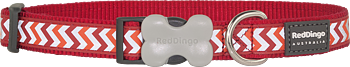 Hundhalsband Reflex Röd från Red Dingo