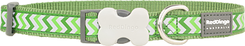 Hundhalsband Reflex Grön från Red Dingo