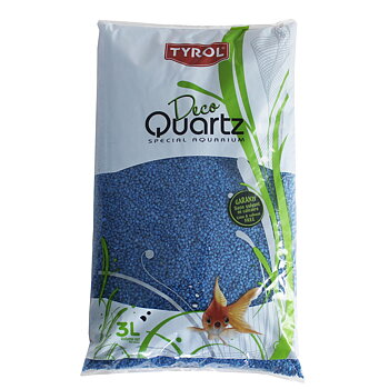 Akvariegrus Färgat Oceanblå 2-3mm Quartz Tyrol
