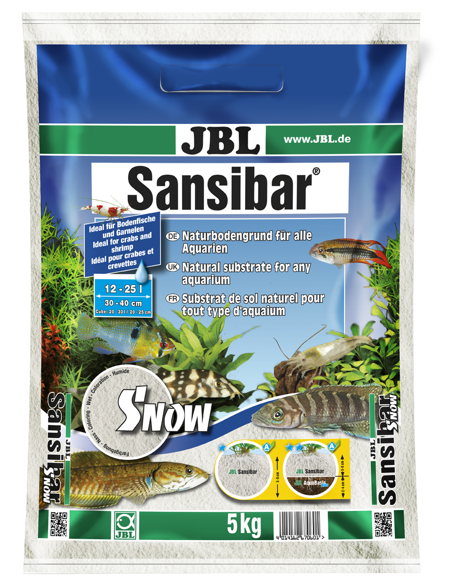 Akvariegrus Sansibar Snow JBL