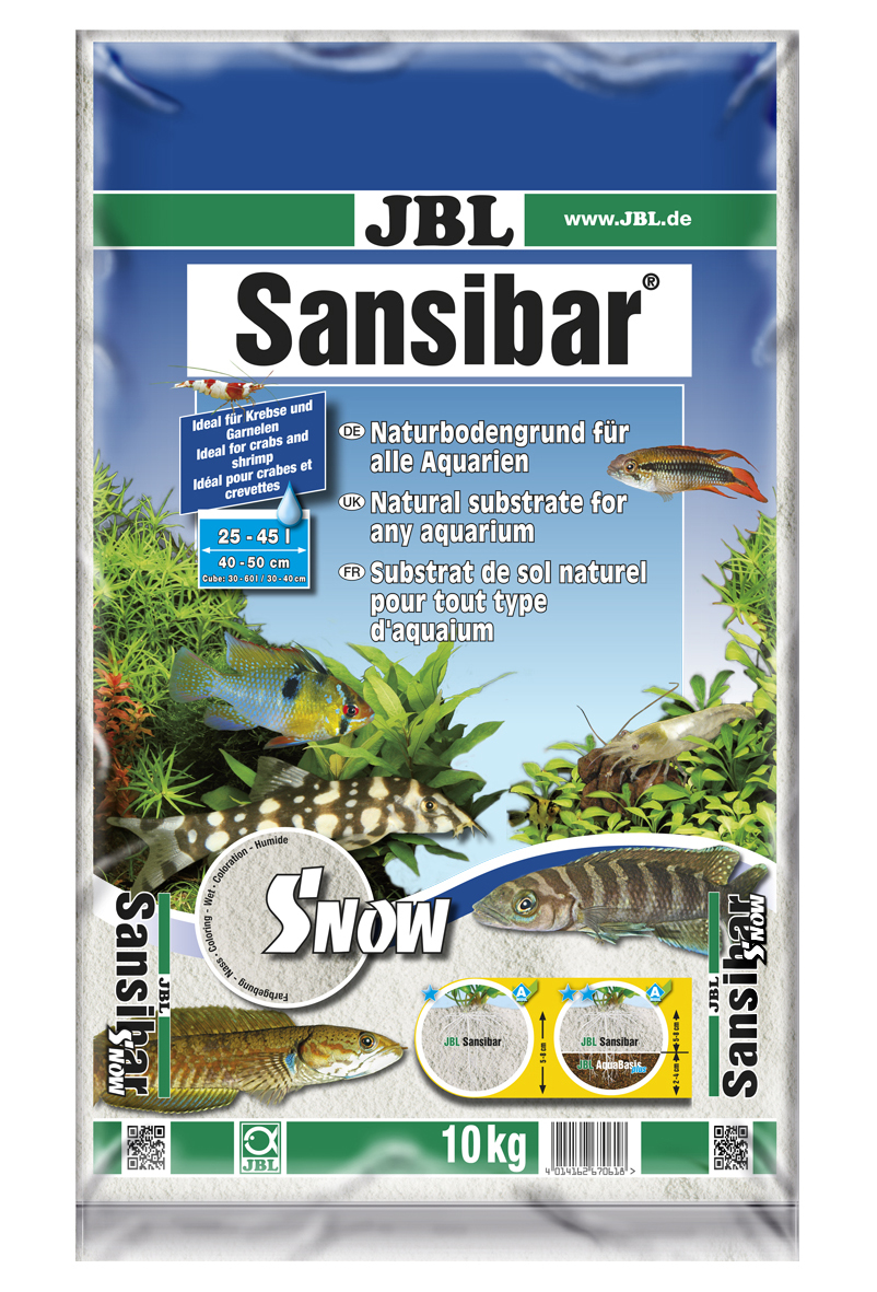 Akvariegrus Sansibar Snow JBL