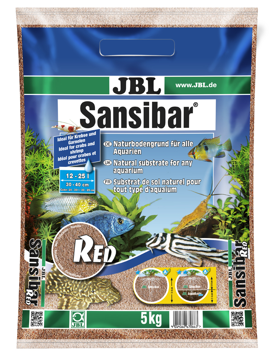 Akvariegrus Sansibar Red JBL