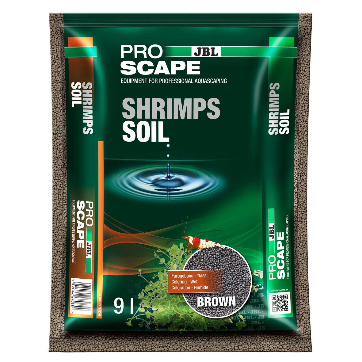 Akvariegrus ProScape ShrimpsSoil Brun JBL