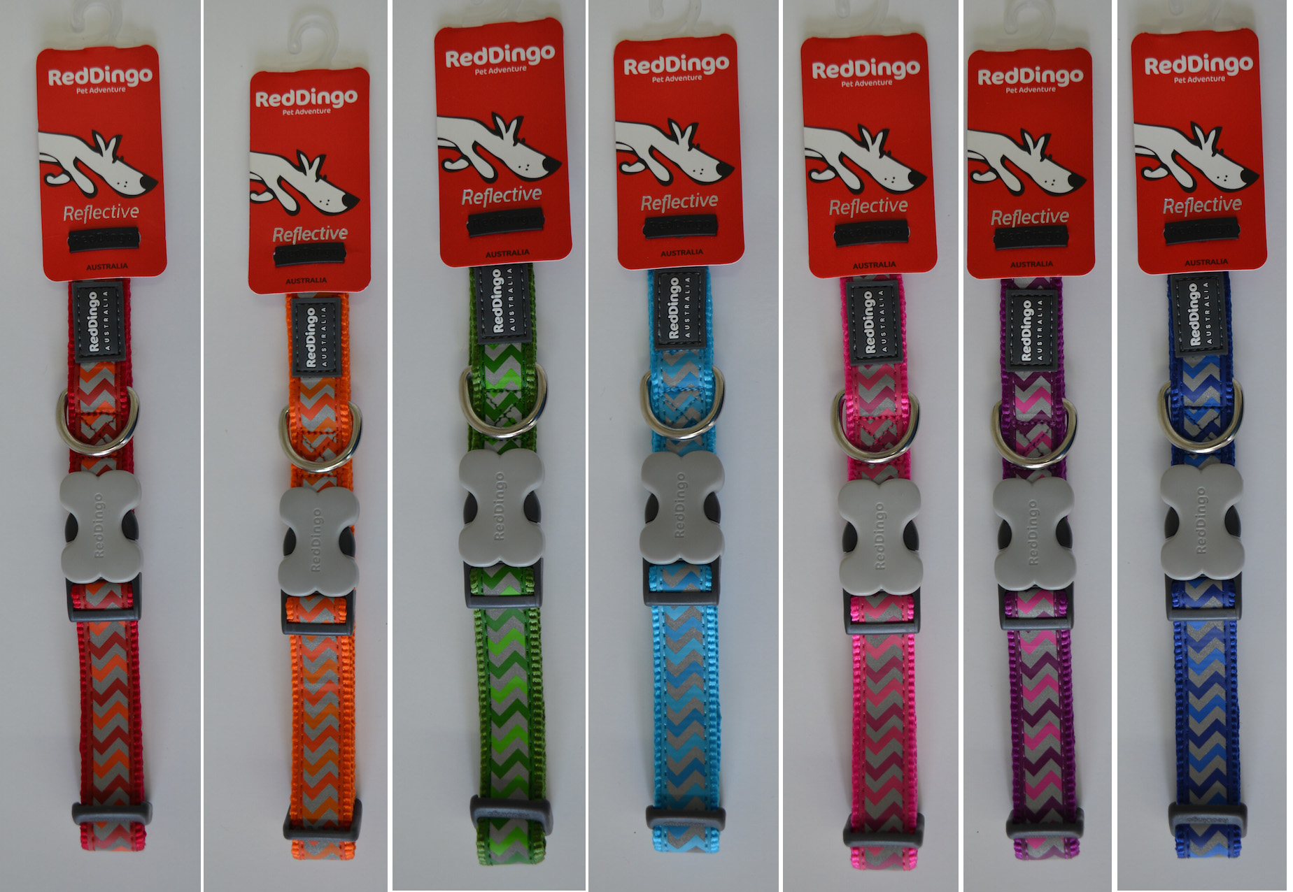 Hundhalsband Reflex Marinblå från Red Dingo - 4
