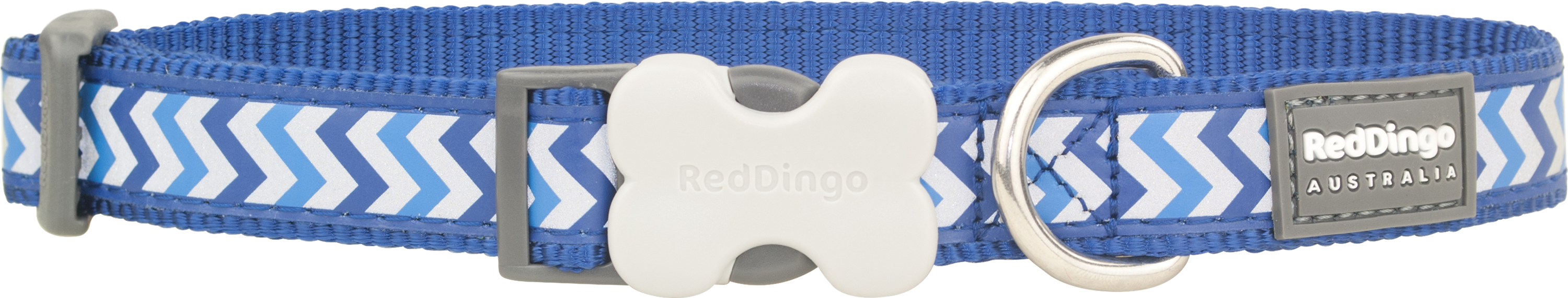 Hundhalsband Reflex Marinblå från Red Dingo