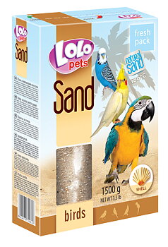 Fågelsand Snäckskal Lolopets