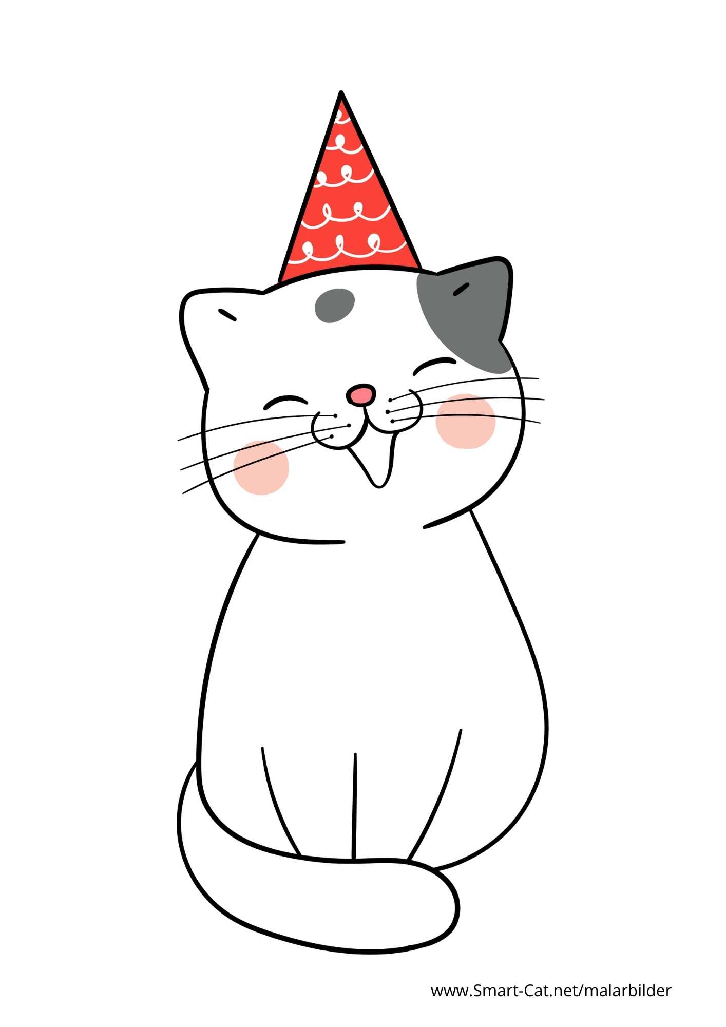 målarbild katt