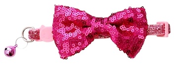 katthalsband rosett rosa katthalsband med fluga