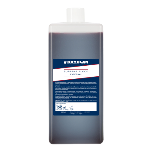 Supreme Blood External  DARK Venblod  1000 ml - Kryolan
