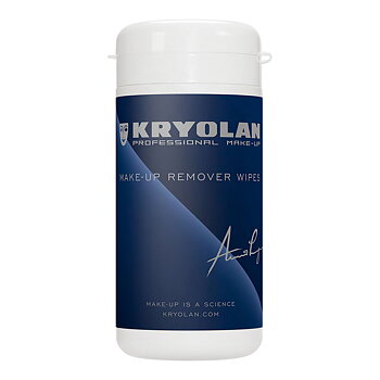 Make-up Remover Wipes Cylinder 60 servetter - Kryolan