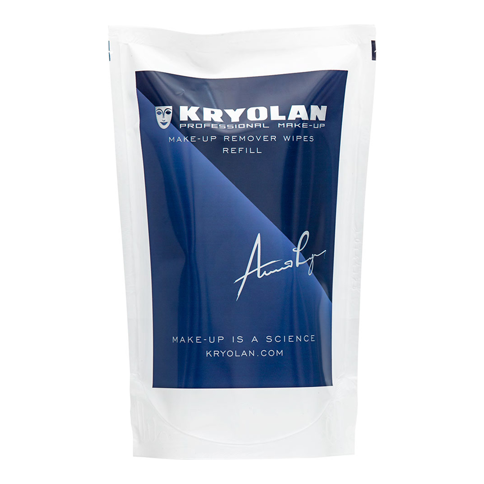 Make-up Remover Wipes REFILL 60 servetter - Kryolan