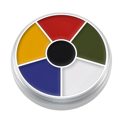 Cream Color Circle "Multi Color" 30 gr - Kryolan