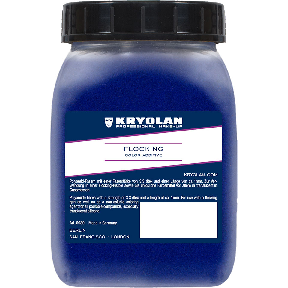Flocking 50gr Azure Blue - Kryolan 
